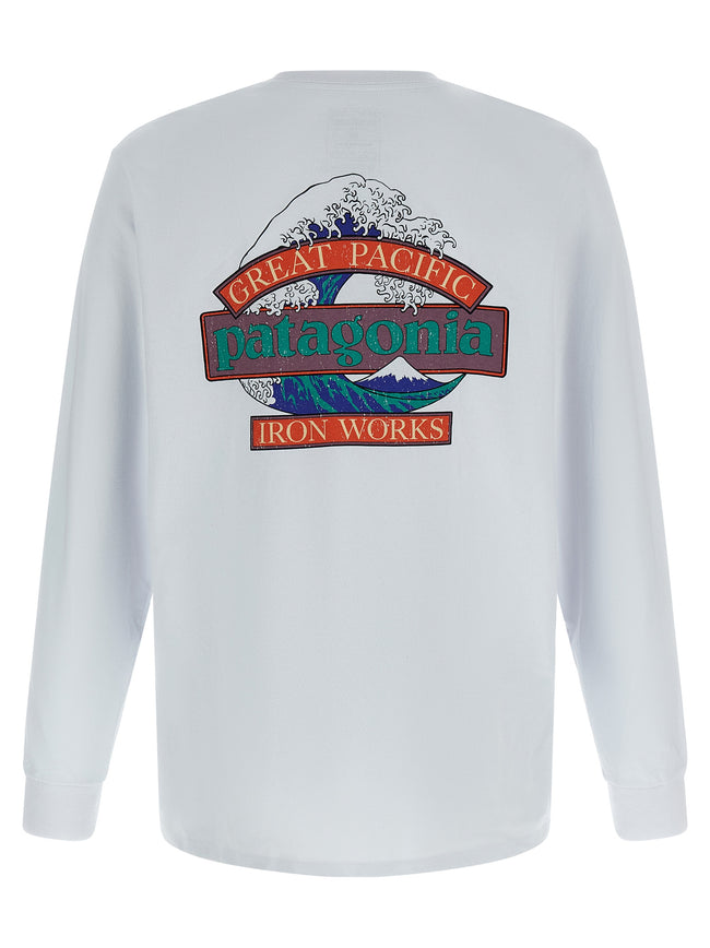 PATAGONIA White Cotton T-shirt