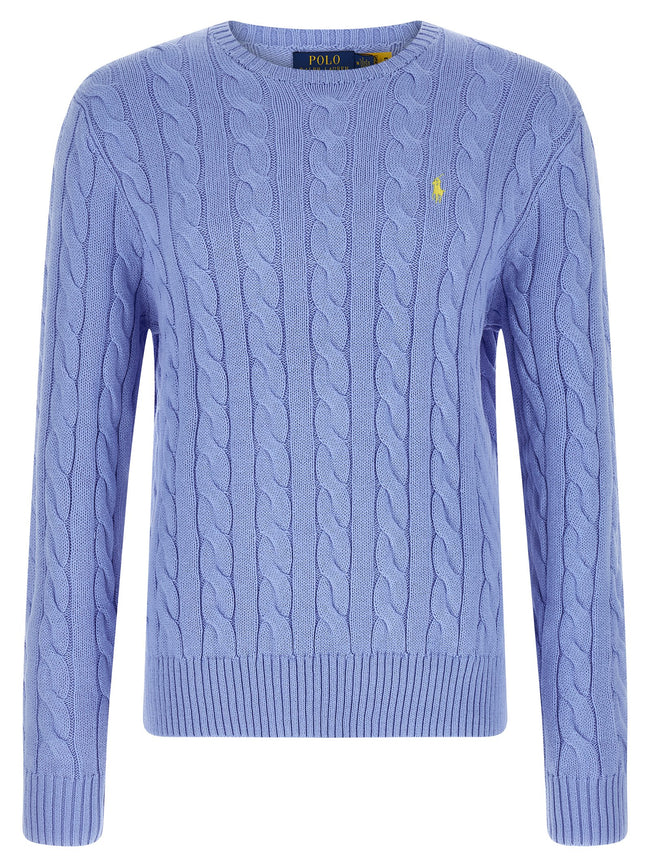 Polo Ralph Lauren Blue Cotton Cardigan