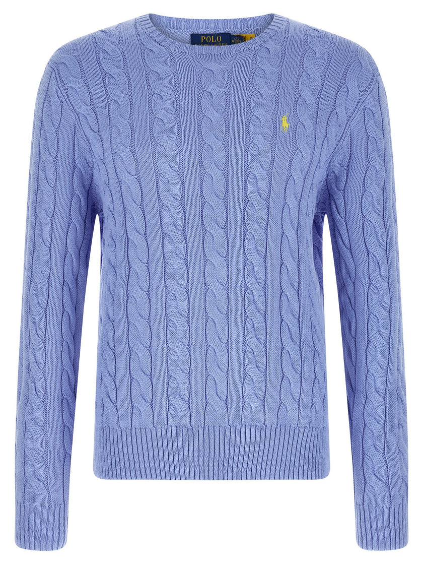 Polo Ralph Lauren Blue Cotton Cardigan