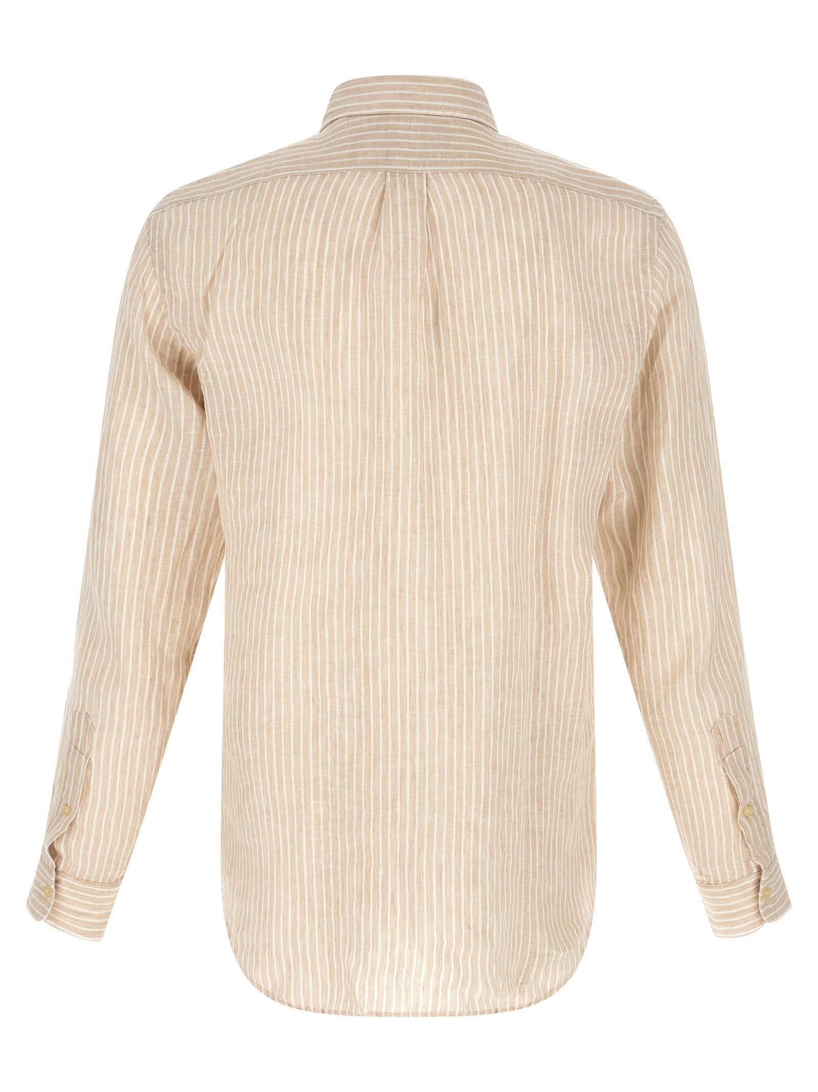 Polo Ralph Lauren Bicolor-Leinenbluse