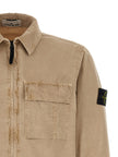 Stone Island Beige Baumwollbluse