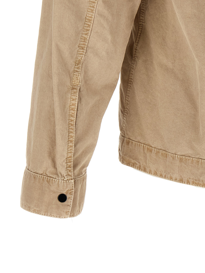 Stone Island Beige Baumwollbluse