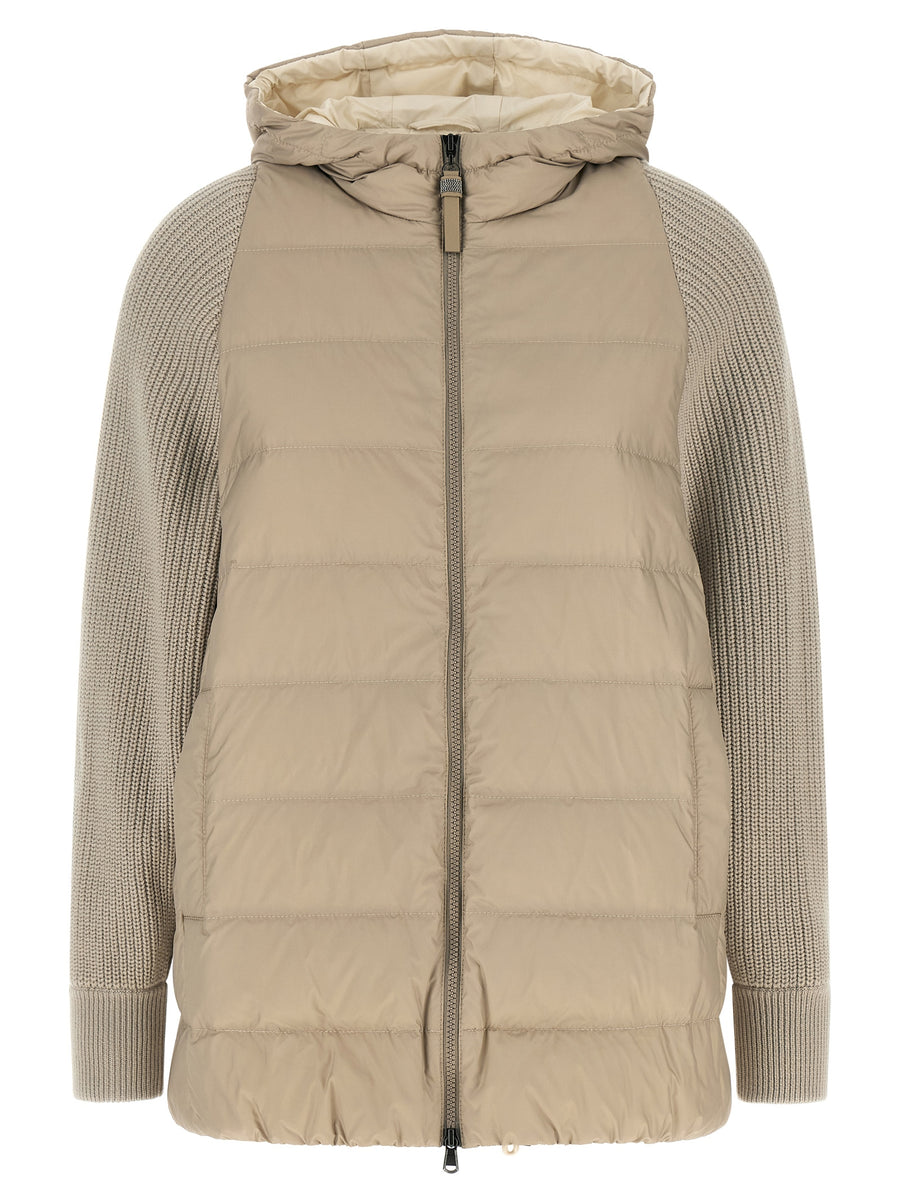Brunello Cucinelli Beige Wool Coat