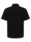 Versace Black Cotton Polo Shirt