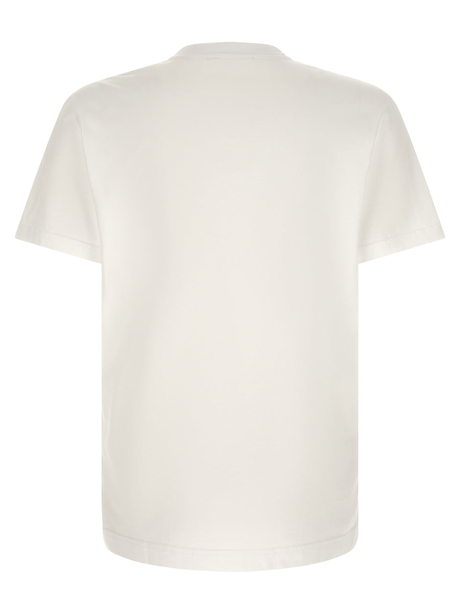 Dolce & Gabbana Weißes Baumwoll-T-Shirt