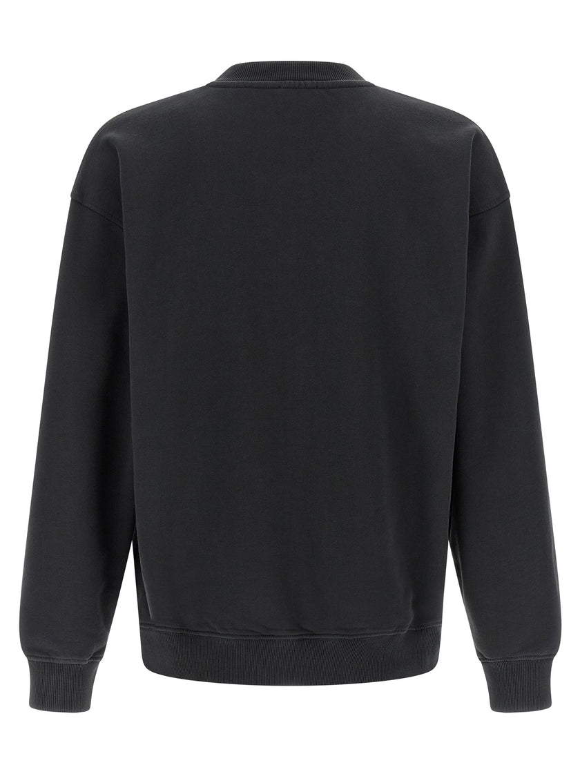 Diesel schwarzes Baumwoll-Sweatshirt
