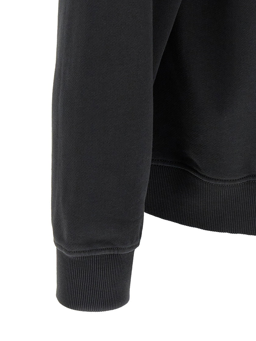 Diesel schwarzes Baumwoll-Sweatshirt
