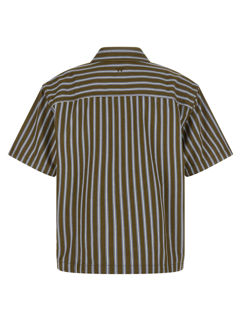 Vans Two-Tone Cotton Blouse