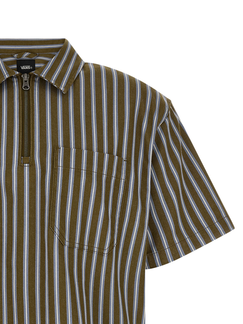 Vans Two-Tone Cotton Blouse