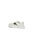 Gucci Weiße Kalbsleder Bos Taurus Chunky Sneaker