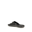 Versace Schwarze Gummisandalen
