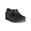 Clarks Schwarzer Leder Herren Sneaker