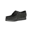 Clarks Schwarzer Leder Herren Sneaker