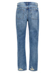 Givenchy Straight-Leg Blue Cotton Jeans