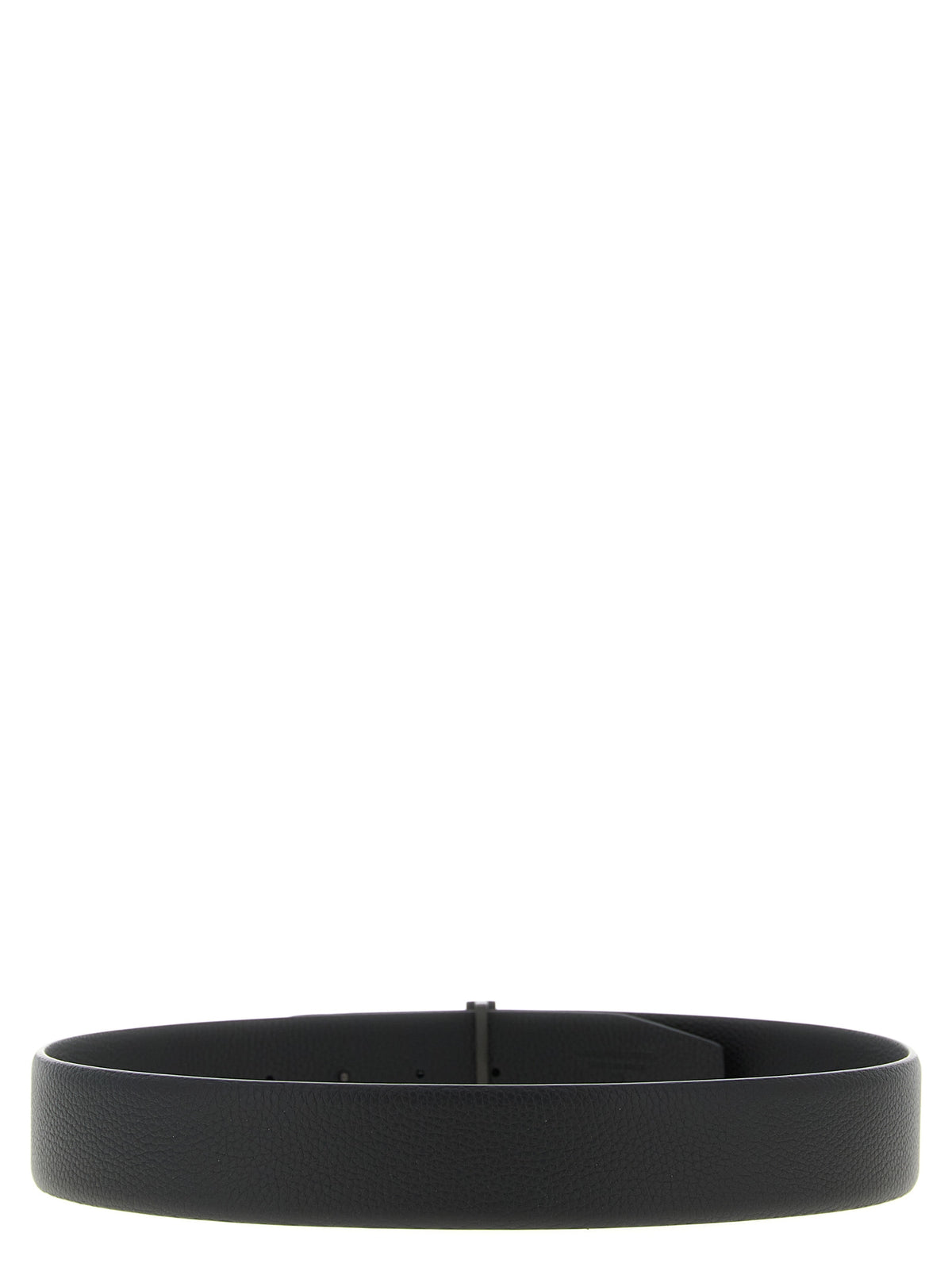 Tom Ford Men's Black Calf Leather Belt