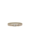 Dolce & Gabbana Beige Kalbsleder Bos Taurus Regular Gürtel
