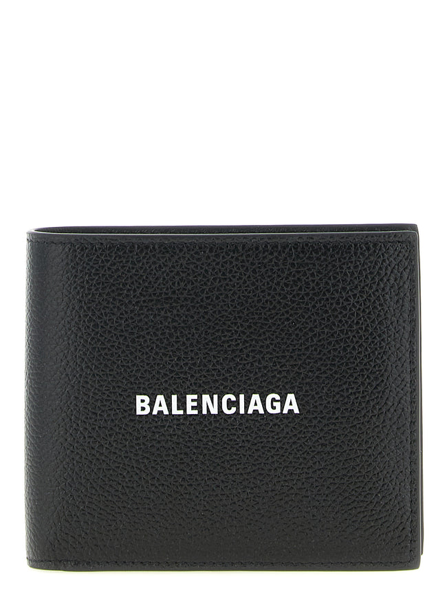 Balenciaga Schwarzes Kalbsleder-Portemonnaie