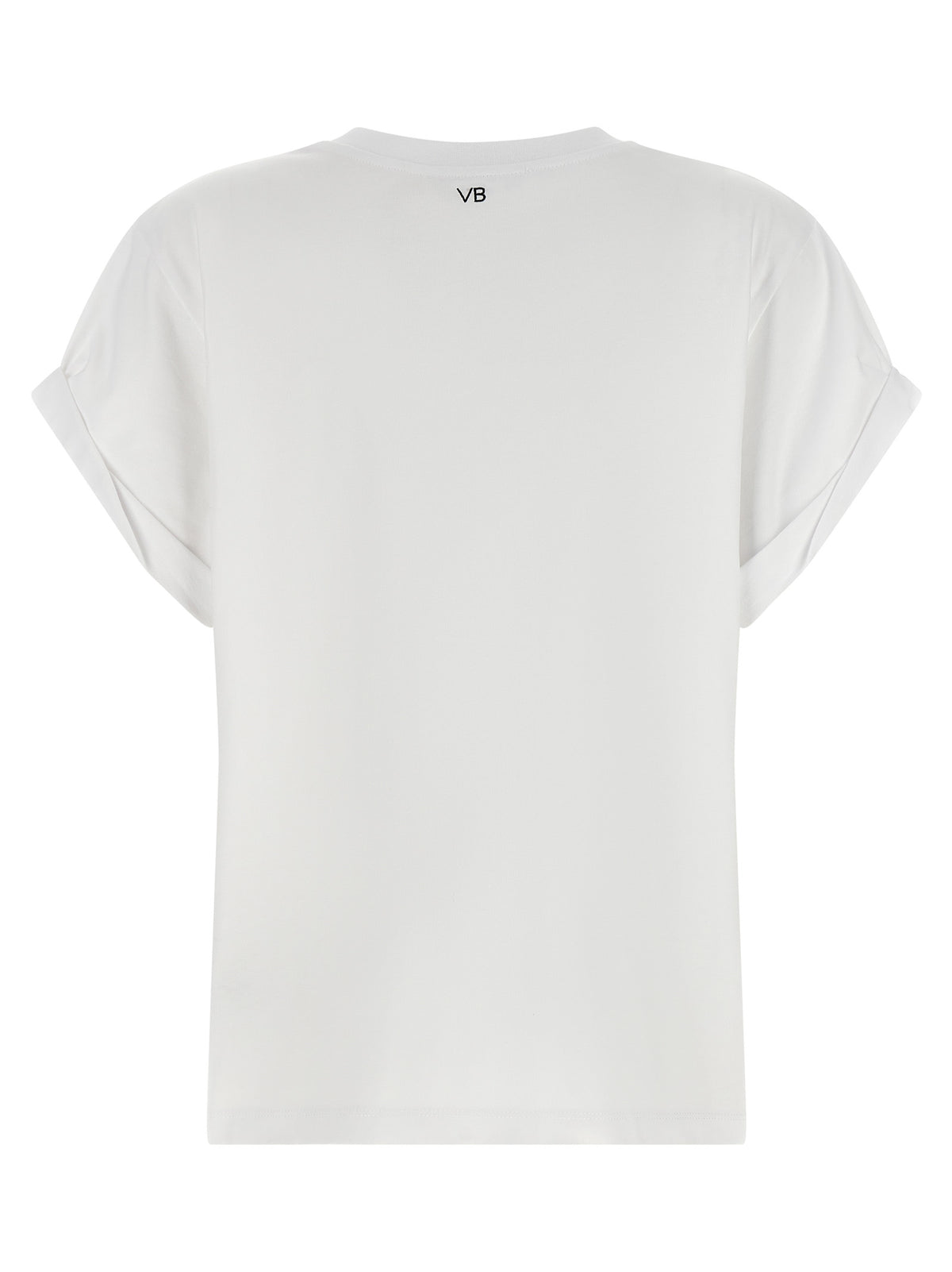 Victoria Beckham White Cotton T-Shirt