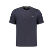 Hugo Boss Blaues Baumwoll-T-Shirt für Herren