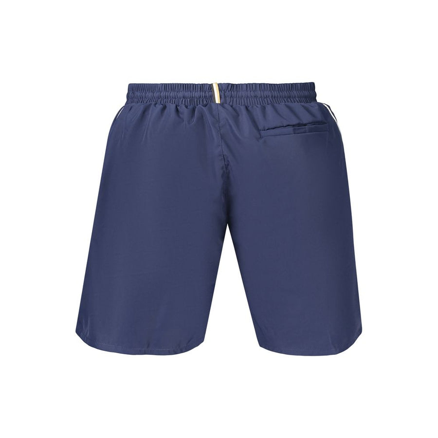 Hugo Boss Men's Blue Polyester Swim Shorts