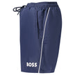 Hugo Boss Blaue Polyester-Badehose für Herren