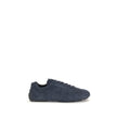 Prada Blaue Kalbsleder Bos Taurus Sportschuhe