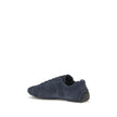 Prada Blaue Kalbsleder Bos Taurus Sportschuhe
