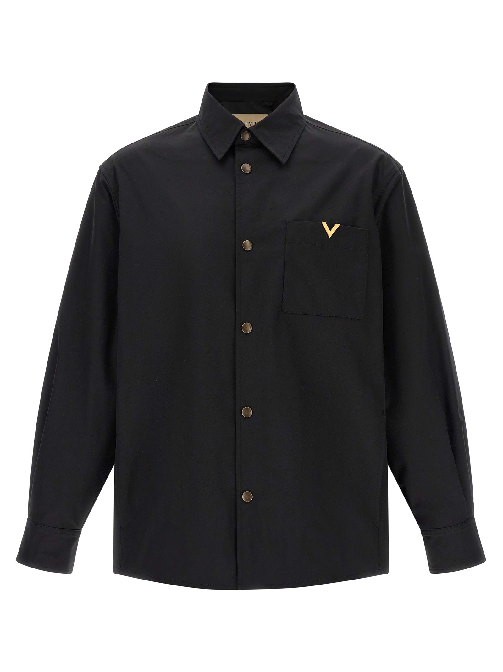 Valentino Garavani Schwarze Polyesterjacke