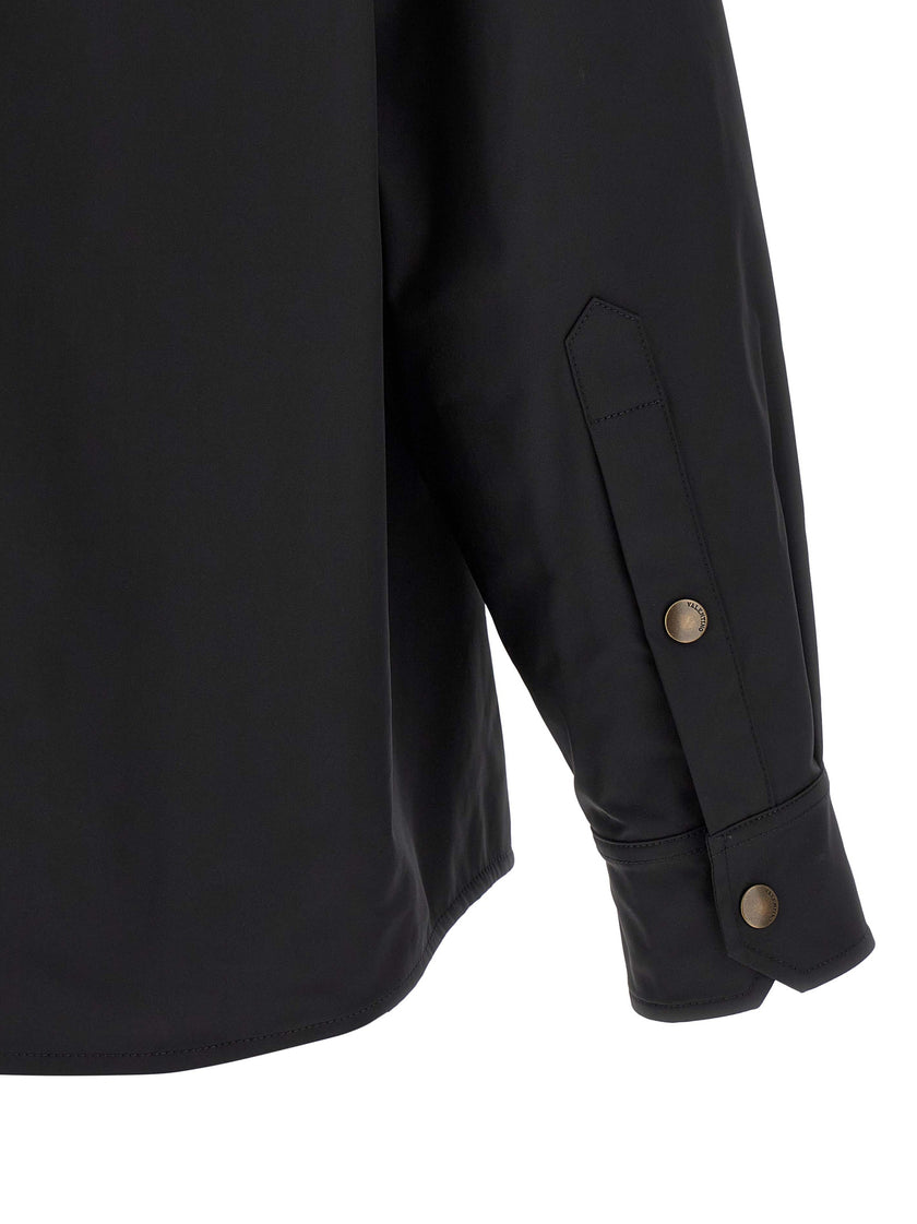 Valentino Garavani Schwarze Polyesterjacke
