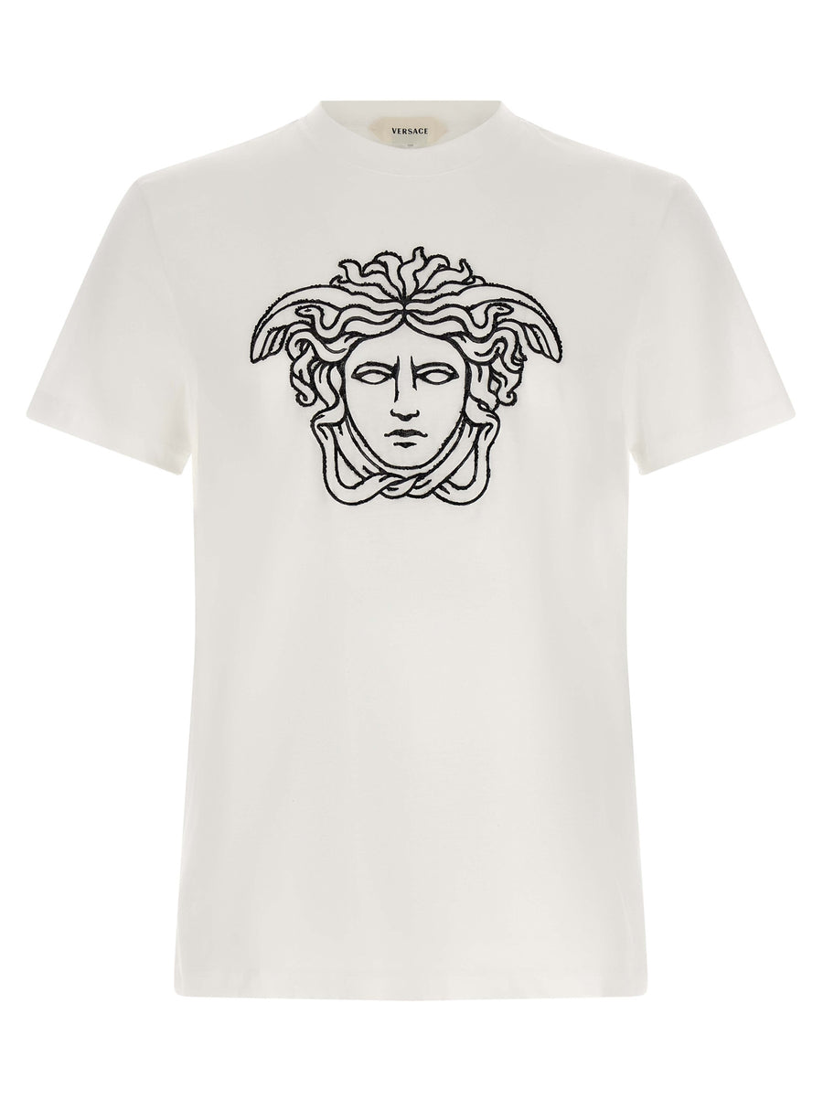 Versace Bicolor Cotton T-Shirt