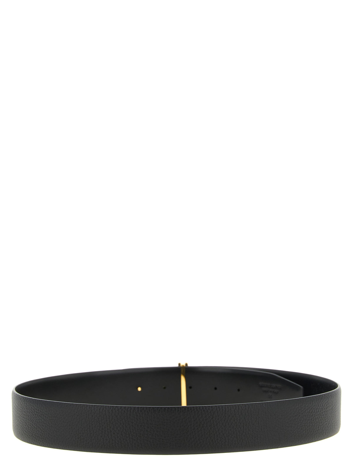 Tom Ford Black Calf Leather Belt Regular