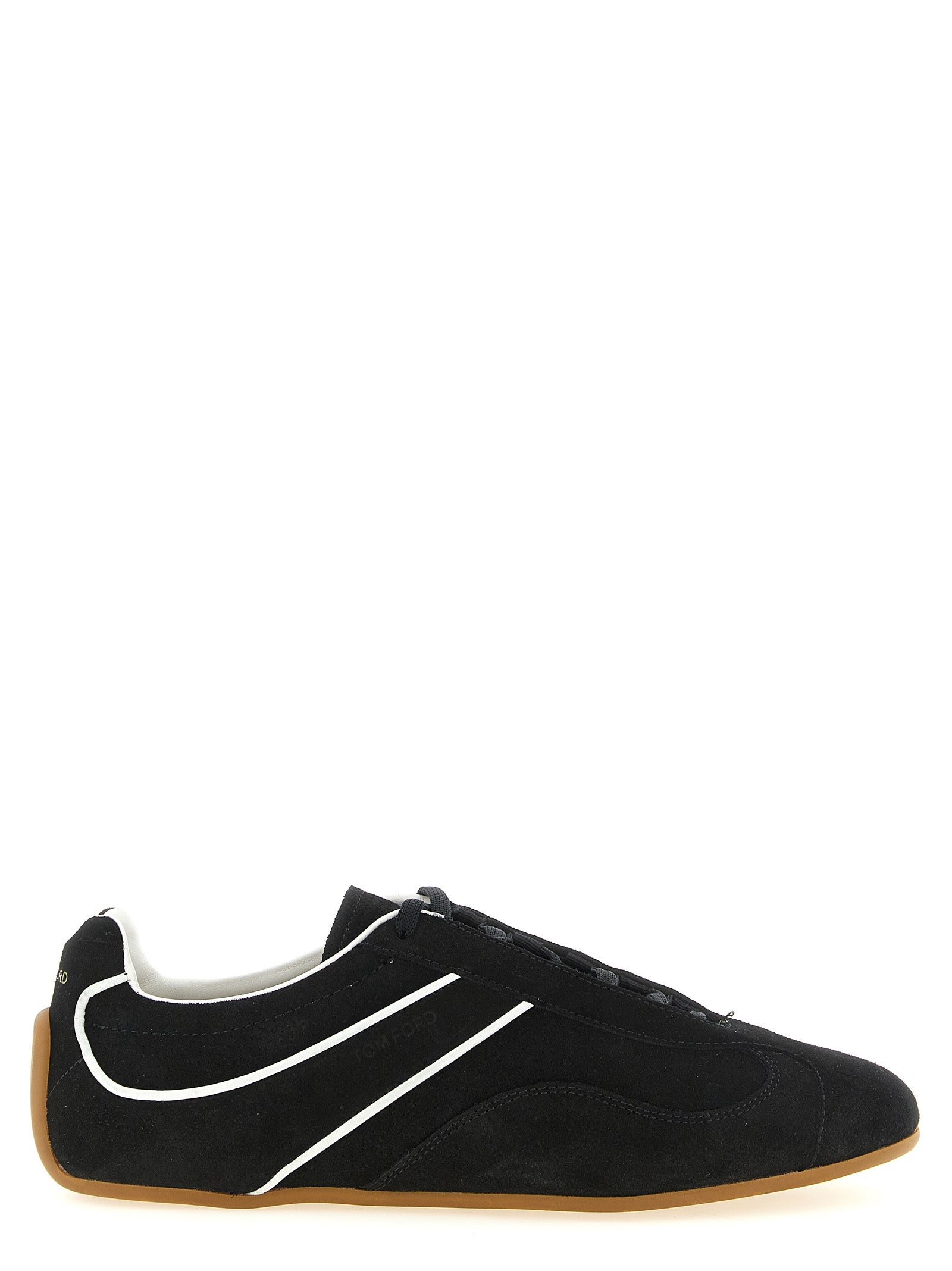Tom Ford Bicolor-Sneakers aus Kalbsleder