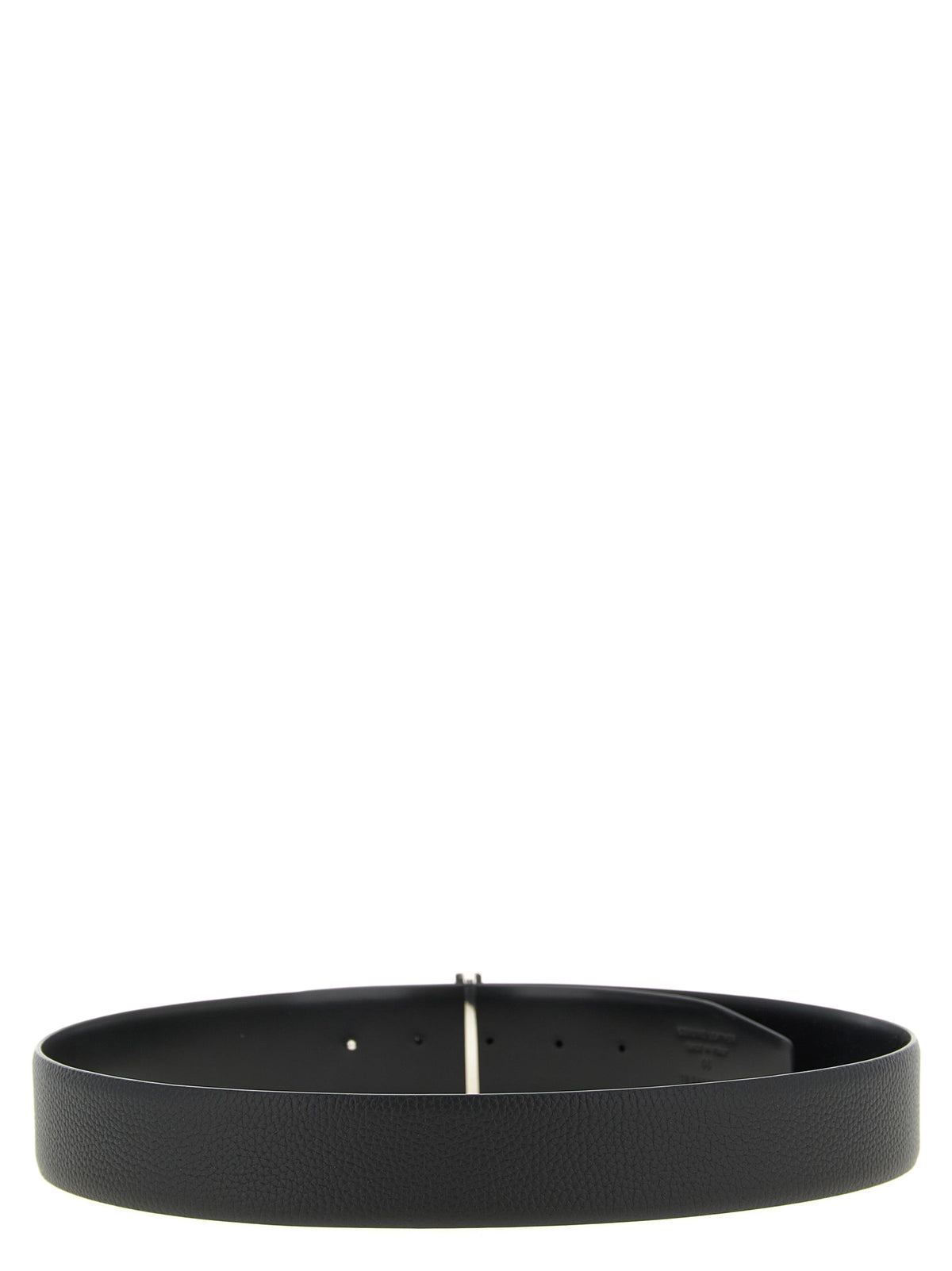 Tom Ford Black Calf Leather Belt Regular
