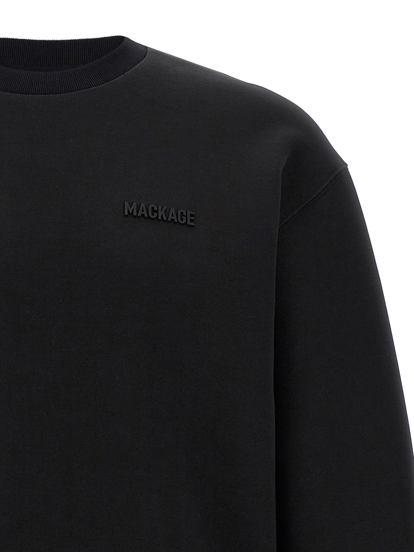 Mackage Black Cotton Sweatshirt