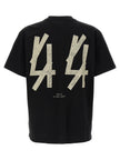44 Label Group Black Cotton T-Shirt
