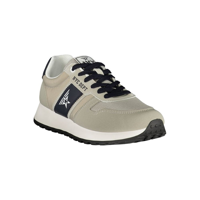 Avirex Beiger Sneaker aus Polyurethan für Herren