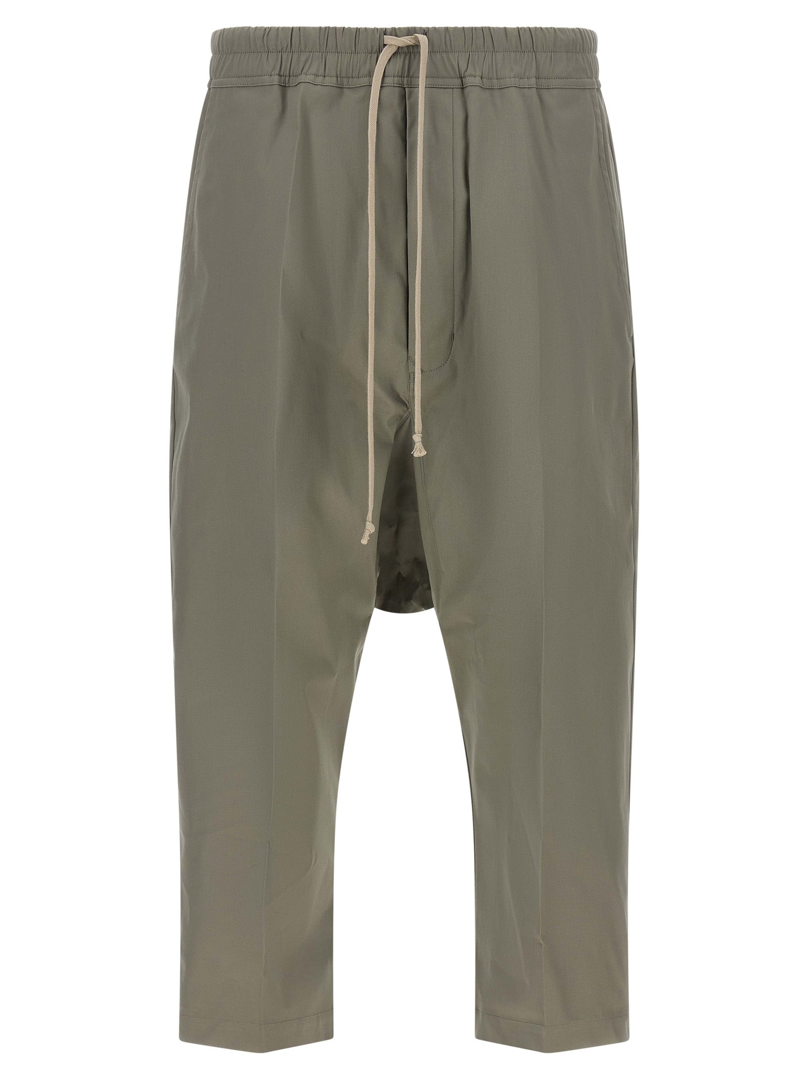 Rick Owens Cropped-Hose aus grauer Baumwolle