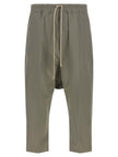Rick Owens Cropped-Hose aus grauer Baumwolle