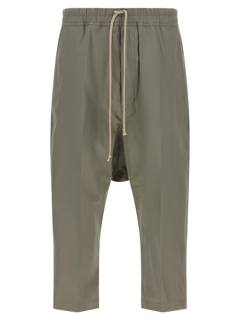 Rick Owens Cropped-Hose aus grauer Baumwolle