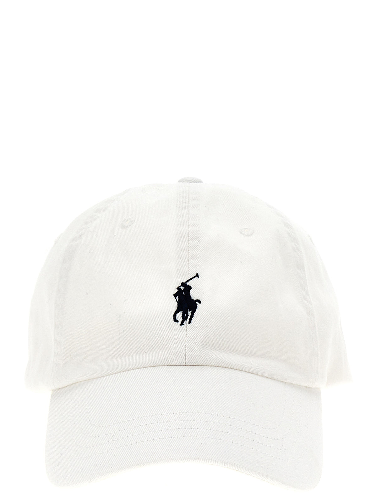 Polo Ralph Lauren White Cotton Cap (Baseball Cap)