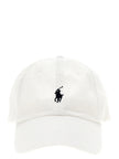 Polo Ralph Lauren Weiße Baumwollkappe (Baseballkappe)