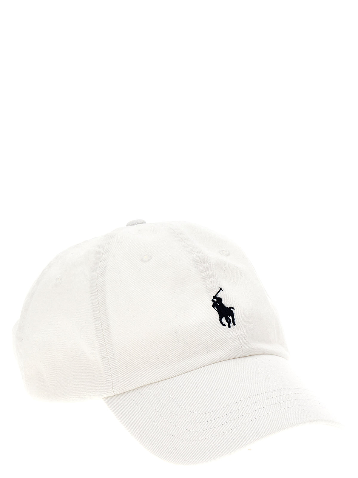 Polo Ralph Lauren White Cotton Cap (Baseball Cap)