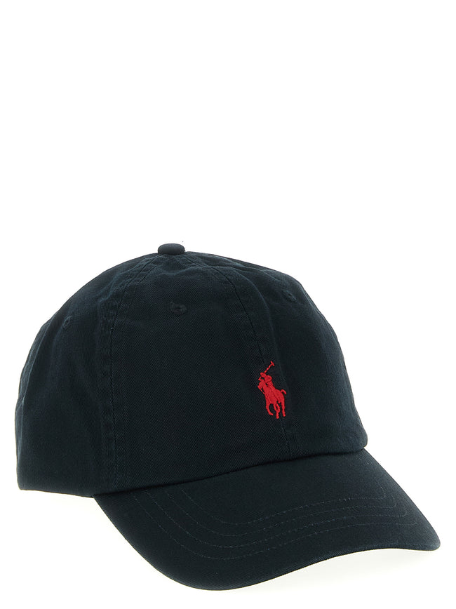 Polo Ralph Lauren Schwarze Baumwollkappe (Baseball Cap)