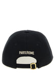 Valentino Garavani Black Cotton Cap (Baseball Cap)