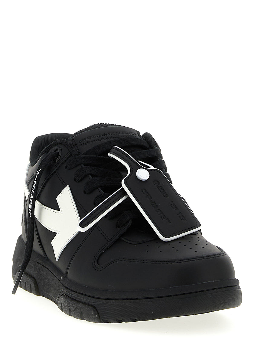 Off-White Bicolor Low-Top-Sneaker aus recyceltem Polyester