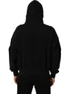 Dolce & Gabbana Schwarzer Baumwollhoodie mit Milano1984 Print