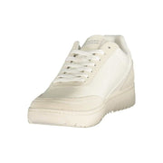 Tommy Hilfiger Herren-Sneaker weiß mit grünen Details aus Polyurethan