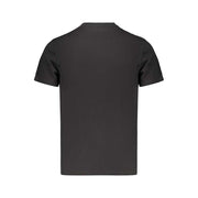 Calvin Klein schwarzes Baumwoll-T-Shirt für Herren mit Logo-Print