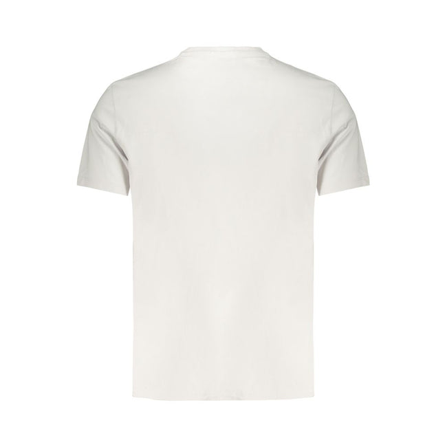 Calvin Klein Graues Baumwoll-T-Shirt für Herren
