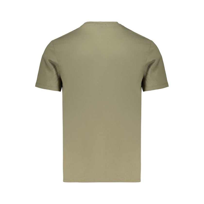 Calvin Klein Grünes Baumwoll-T-Shirt für Herren